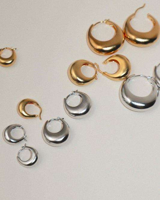 Mini ‘Emerging' Dome Hoops - Lines & Current