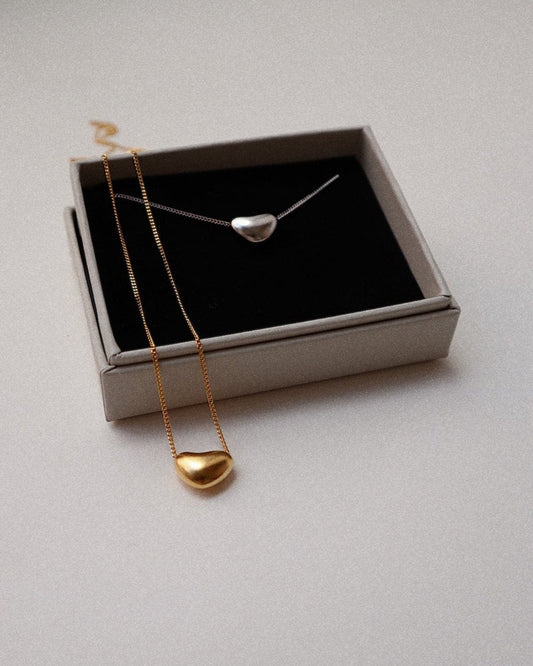 Mini 'Heart in the Clouds' Chain Necklace