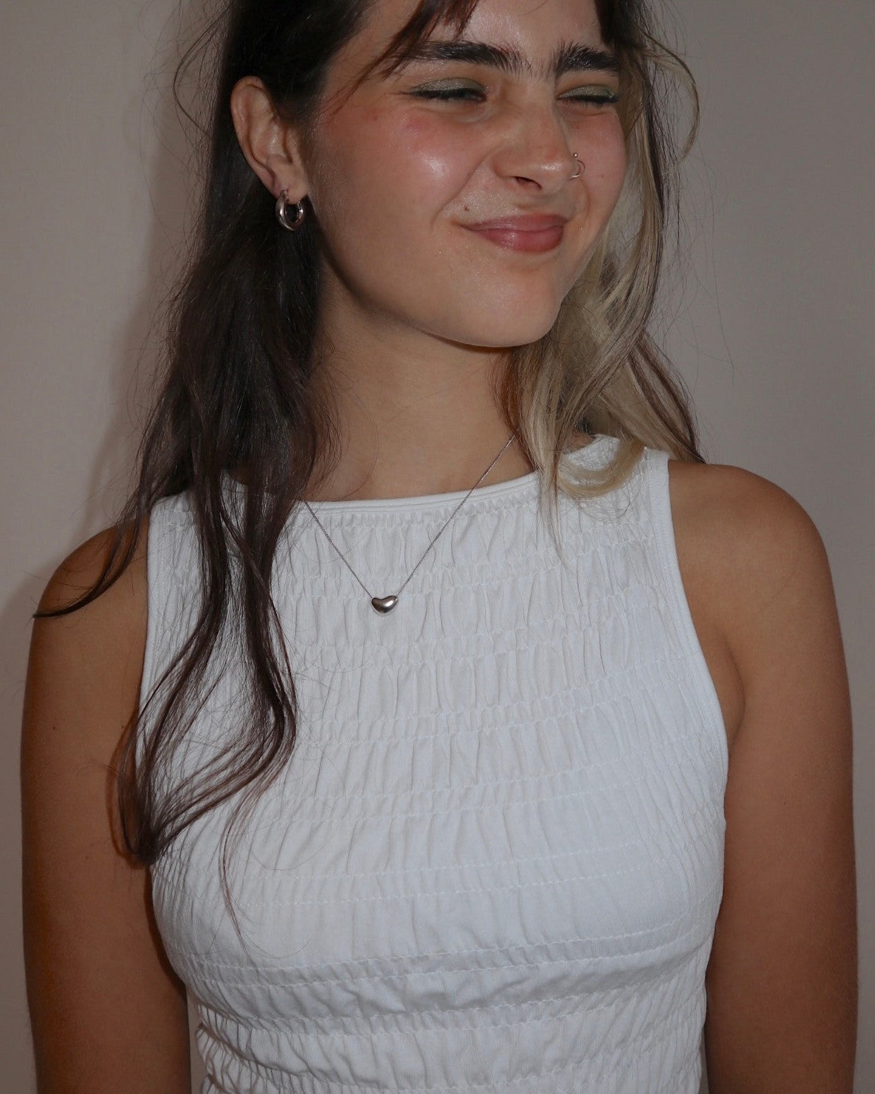 Mini 'Heart in the Clouds' Chain Necklace