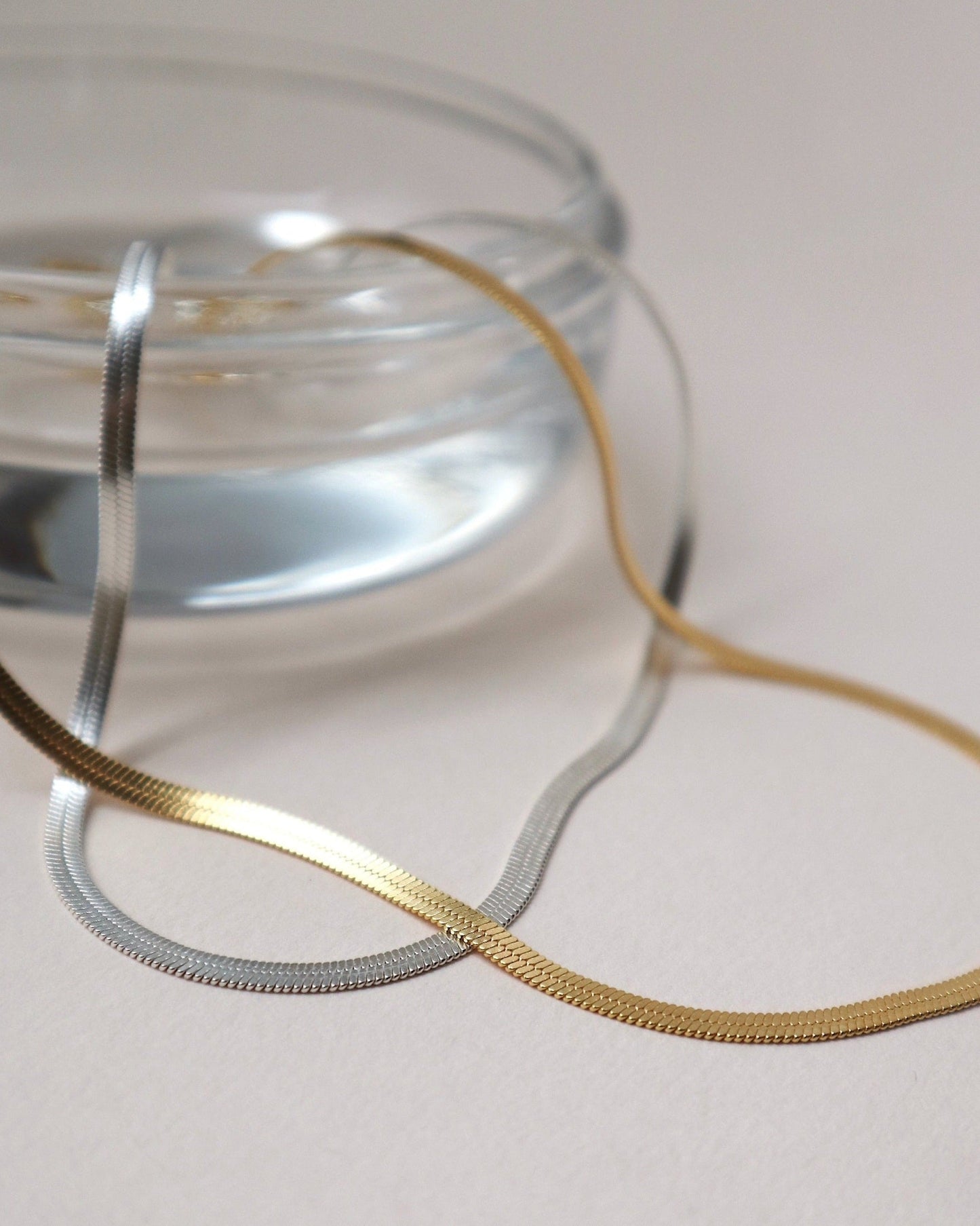 'Senna' Snake Chain Necklace