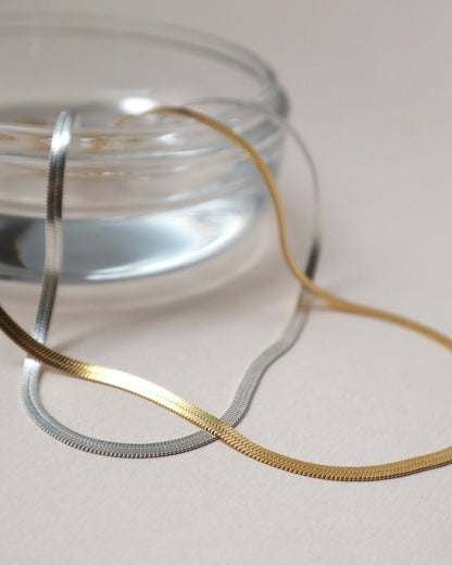 'Senna' Snake Chain Necklace