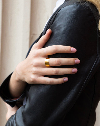 'Nova' Thick Cuff Ring