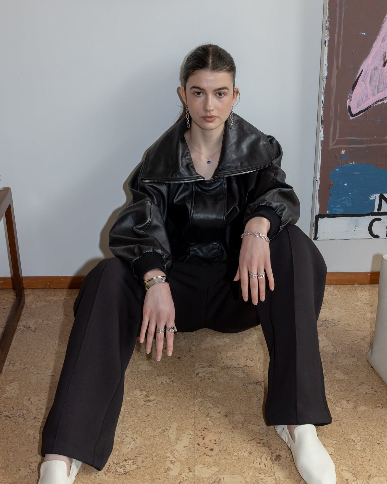 'Nox' Molten Lapis Necklace - LINES AND CURRENT