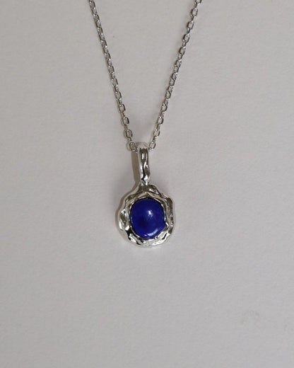 'Nox' Molten Lapis Necklace - LINES AND CURRENT