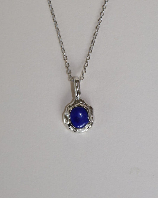 'Nox' Molten Lapis Necklace - LINES AND CURRENT