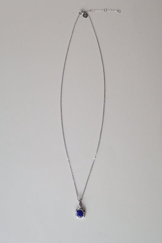 'Nox' Molten Lapis Necklace - LINES AND CURRENT