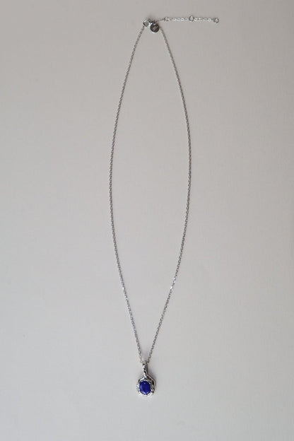 'Nox' Molten Lapis Necklace - LINES AND CURRENT
