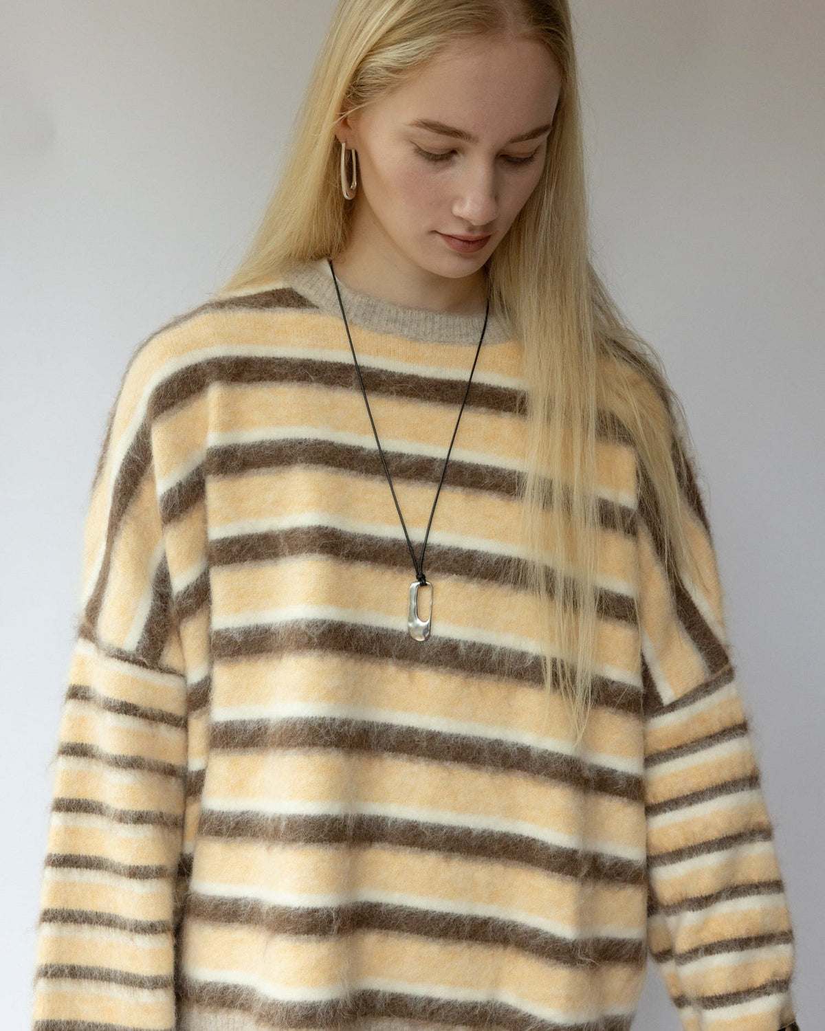'Ophelia' Pendant Cord Necklace - LINES AND CURRENT