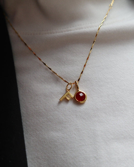 'Paige' Letter Charm