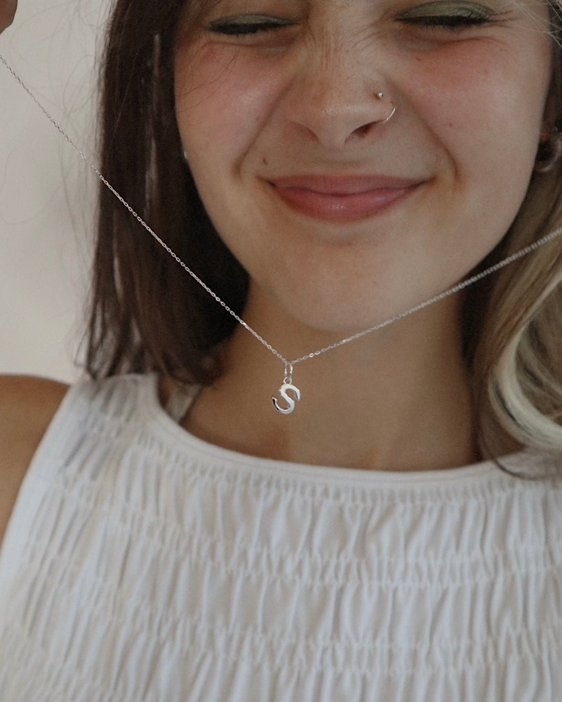 'Paige' Letter Charm