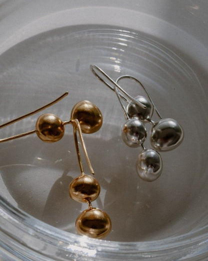 'Petra' Double Drop Earrings