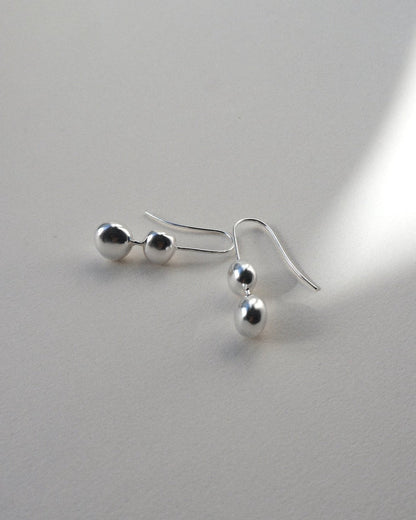 'Petra' Double Drop Earrings