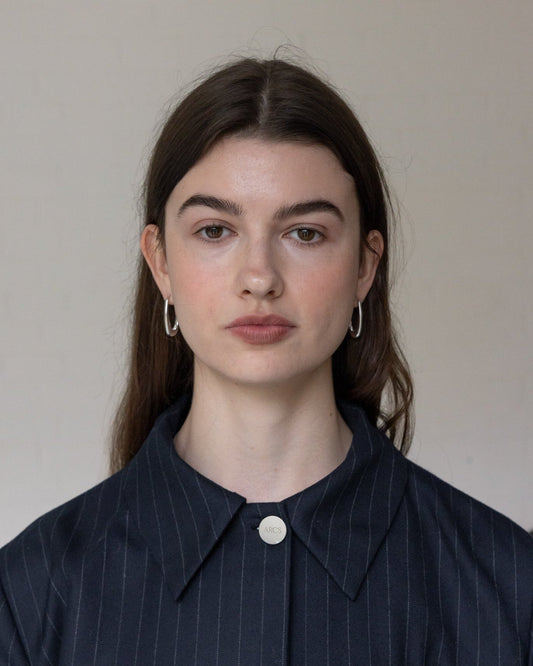 'Rekki' Mid Rectangle Hoops - LINES AND CURRENT