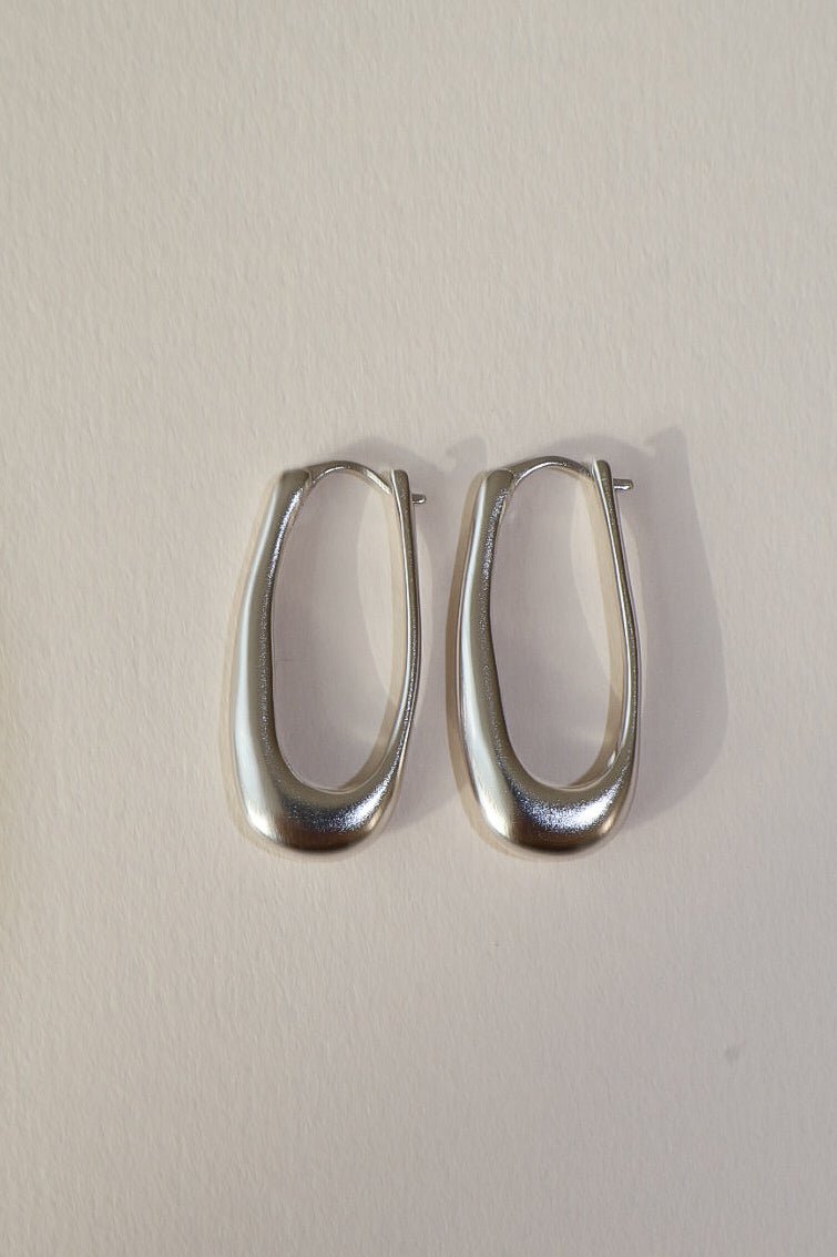 'Rekki' Mid Rectangle Hoops - LINES AND CURRENT