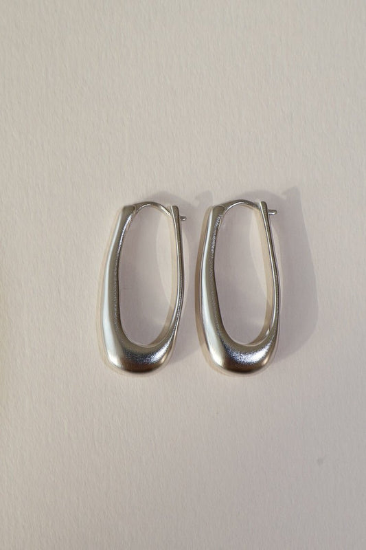 'Rekki' Mid Rectangle Hoops - LINES AND CURRENT