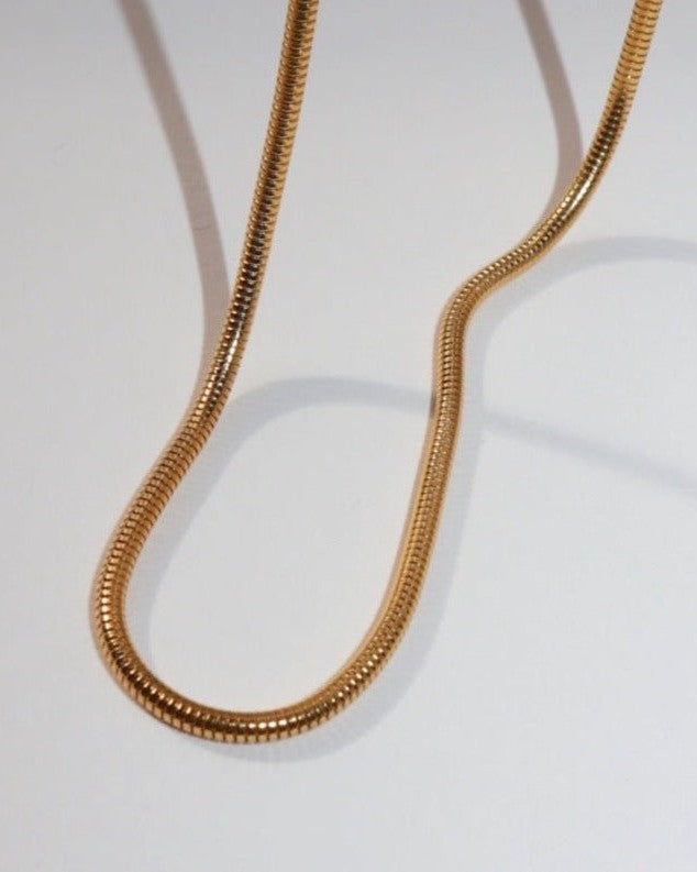 'Remi' Round Snake Chain 16-18"