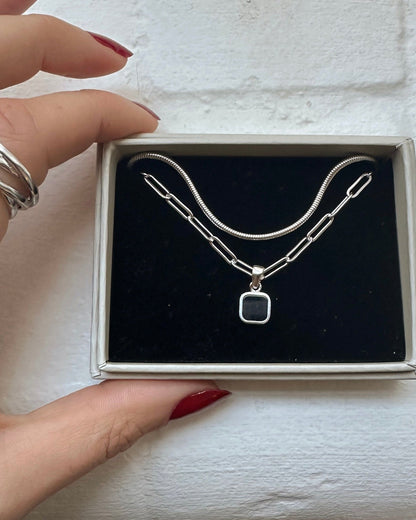 'Remi' Round Snake Chain 16-18"