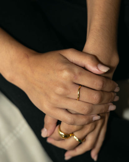 'Rhythm' Stacker Ring