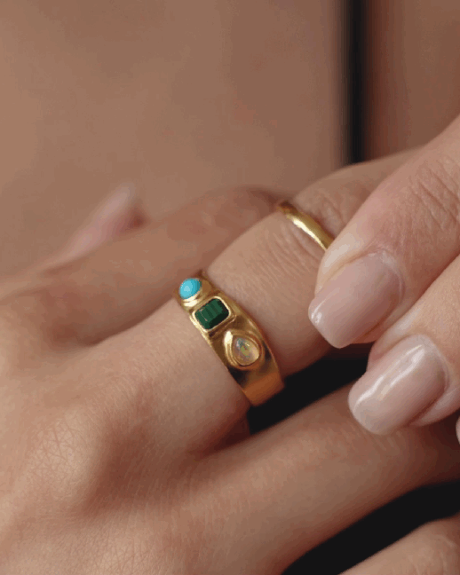 'Rhythm' Stacker Ring