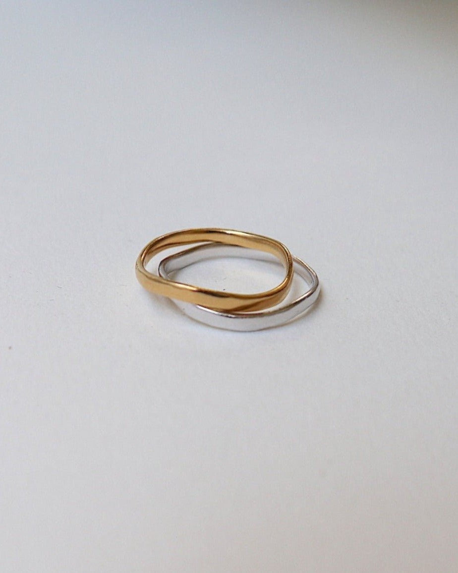 'Rhythm' Stacker Ring