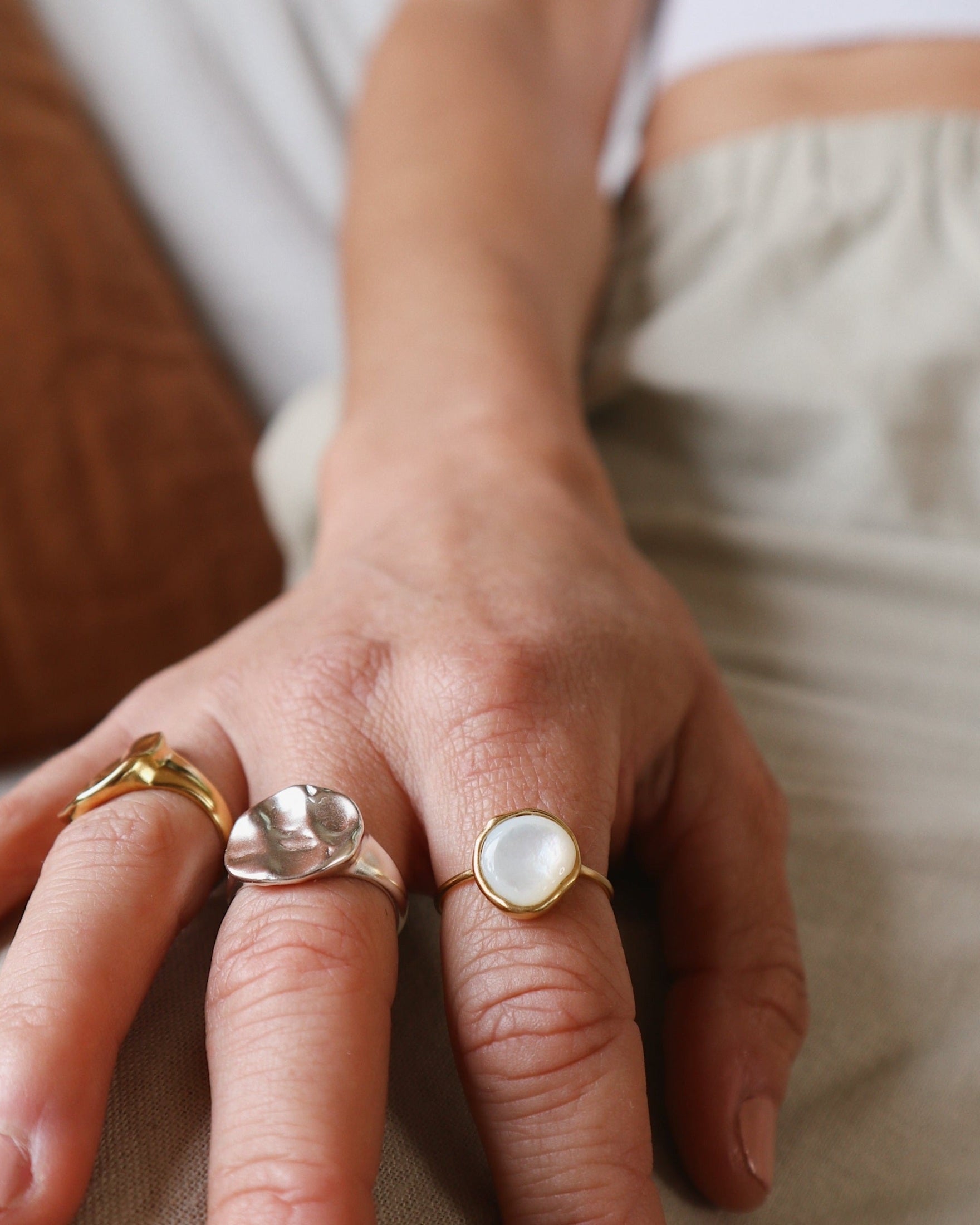 'Sigrid' Shell Ring