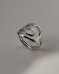 'River' Swirl Ring