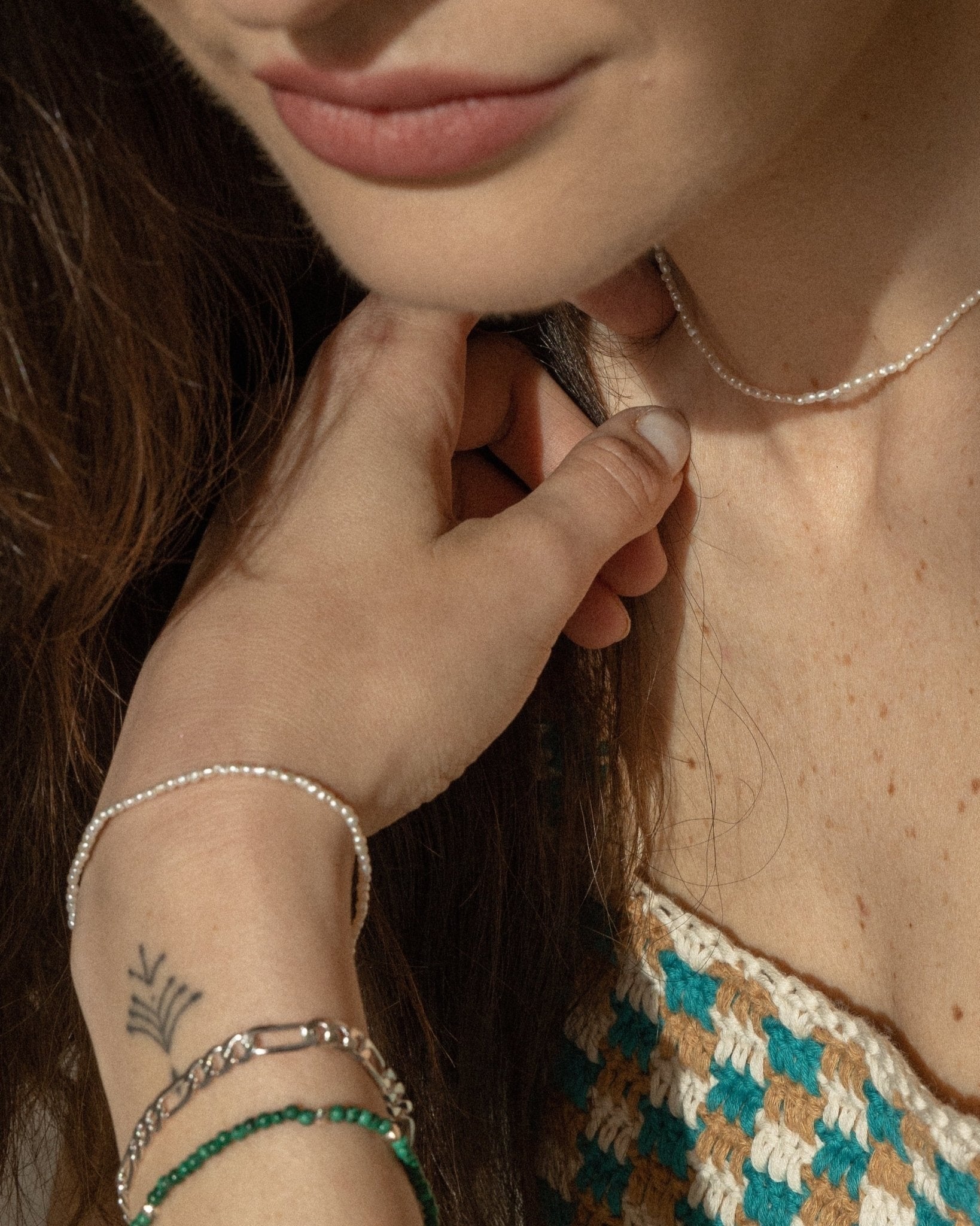 'Selene' Seeded Pearl Bracelet