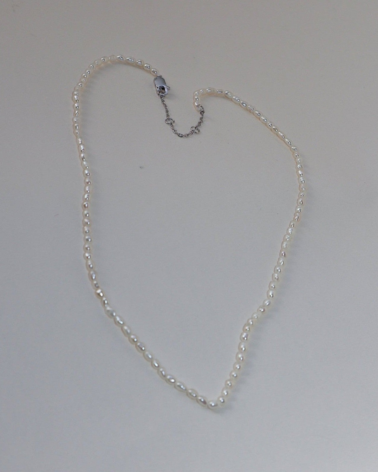 'Selene' Seeded Pearl Necklace