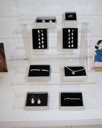 'Selene' Seeded Pearl Necklace