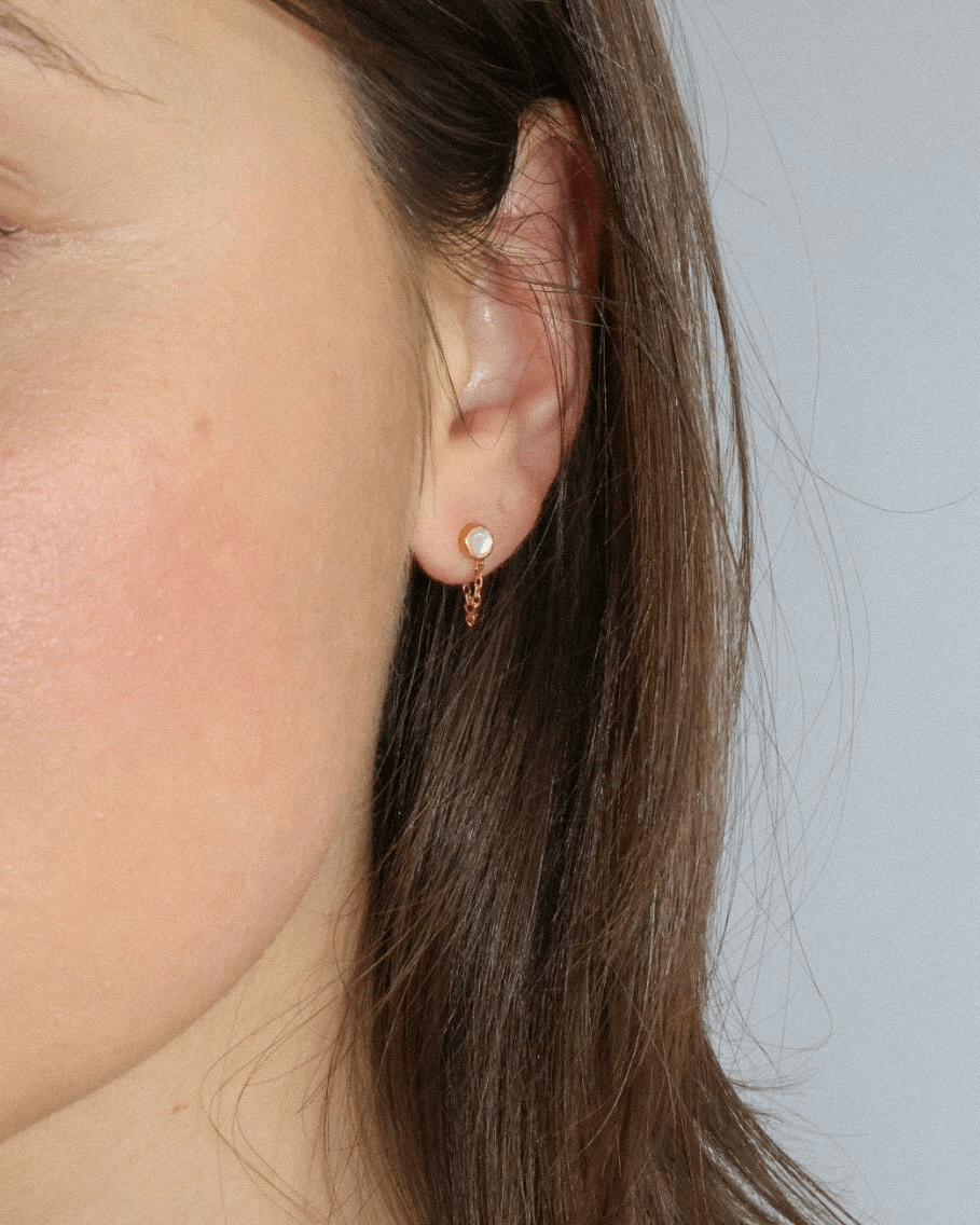 'Sigrid' Stud Earrings - LINES AND CURRENT