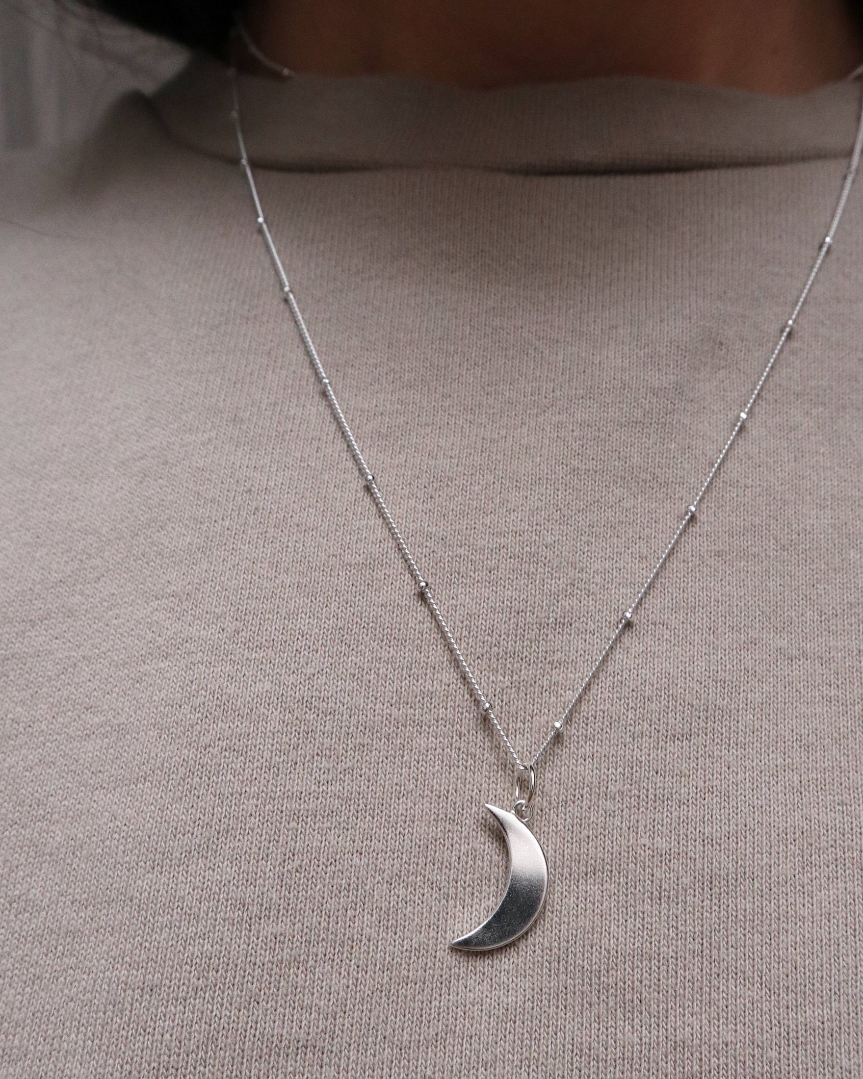 'Moon Sister' Pendant Necklace