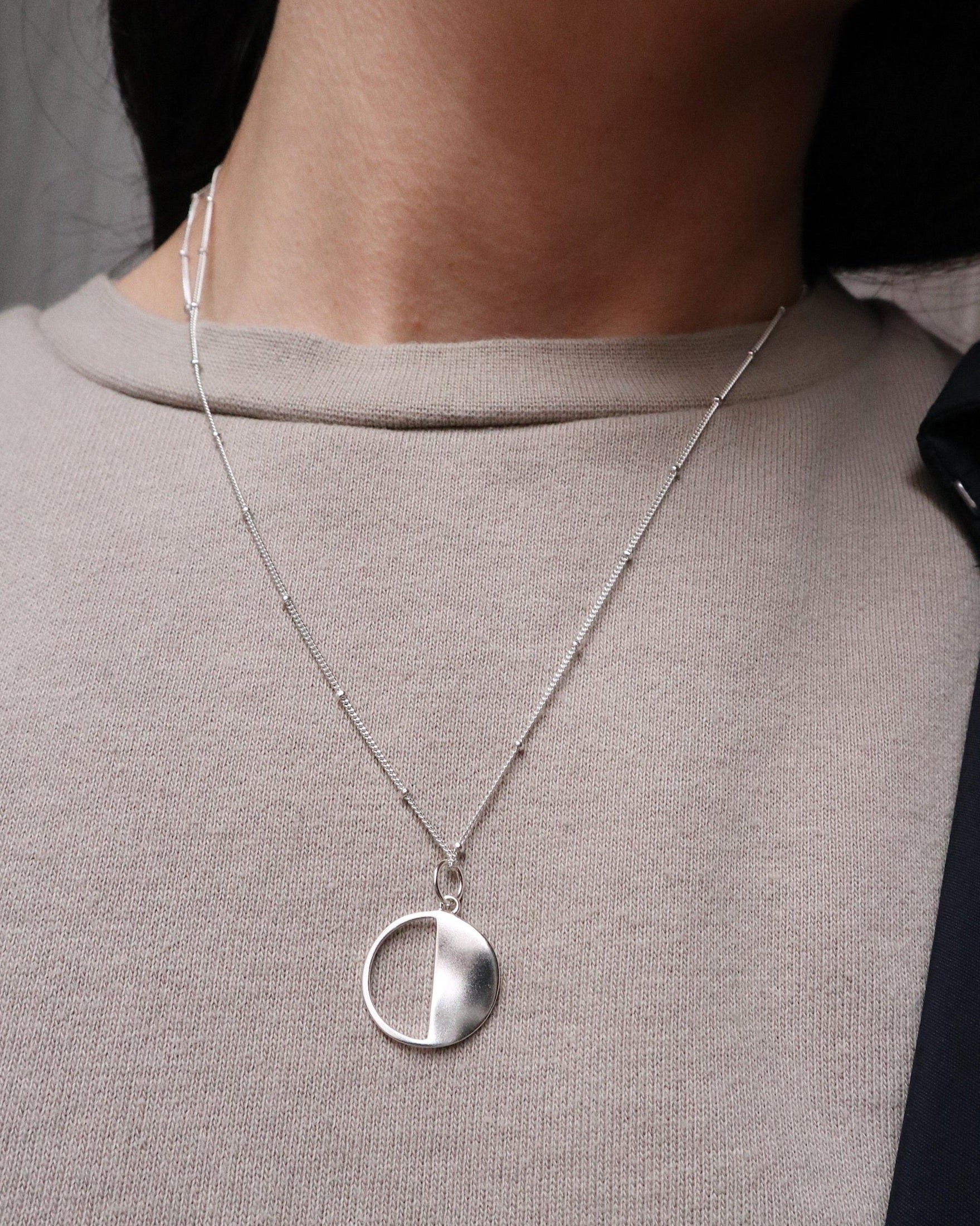 'Moon Sister' Pendant Necklace