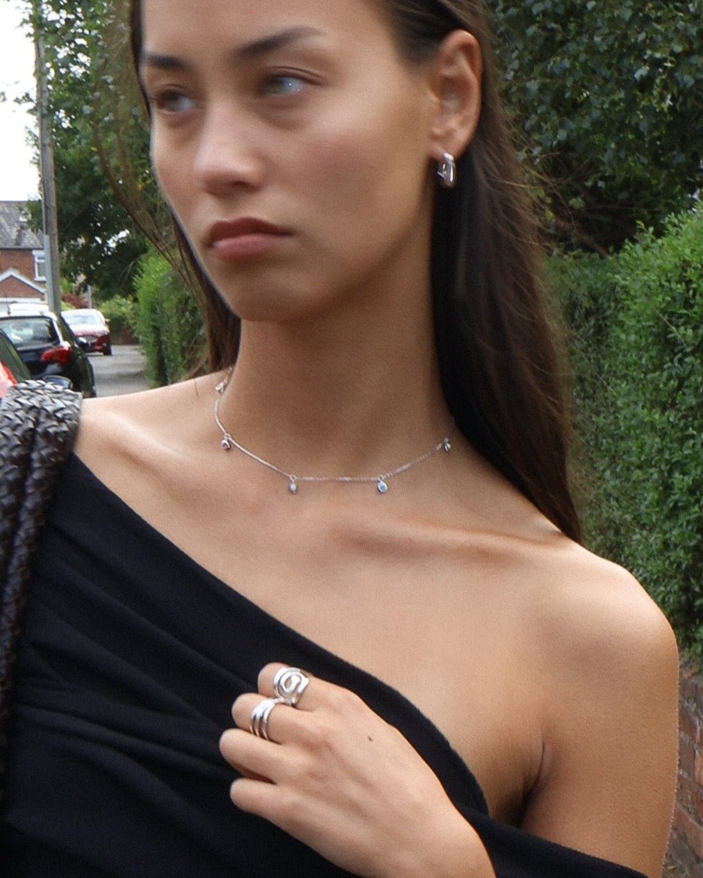 'Spirited' Satellite Necklace - Lines & Current