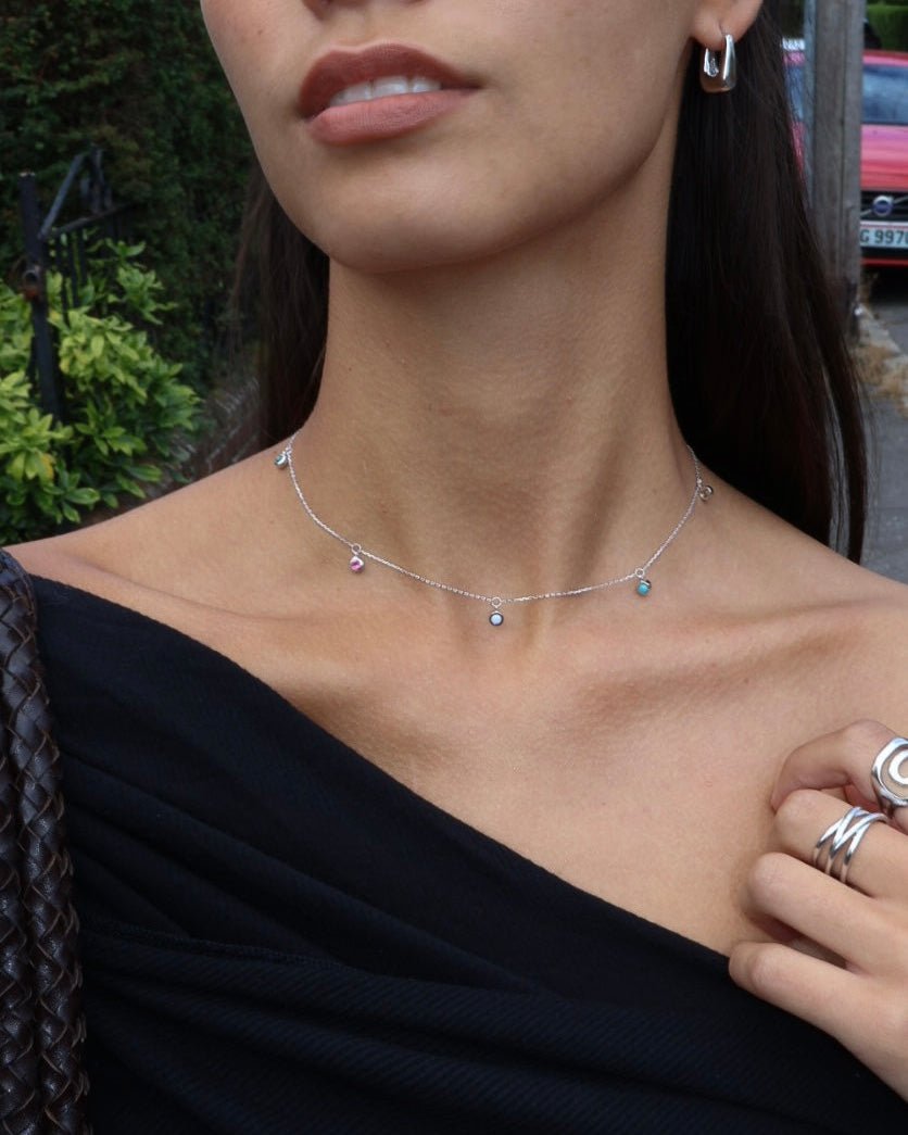 'Spirited' Satellite Necklace - Lines & Current