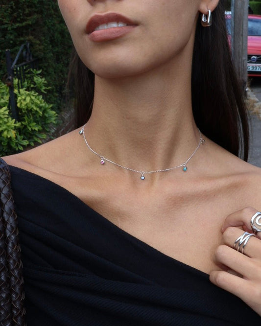 'Spirited' Satellite Necklace - Lines & Current