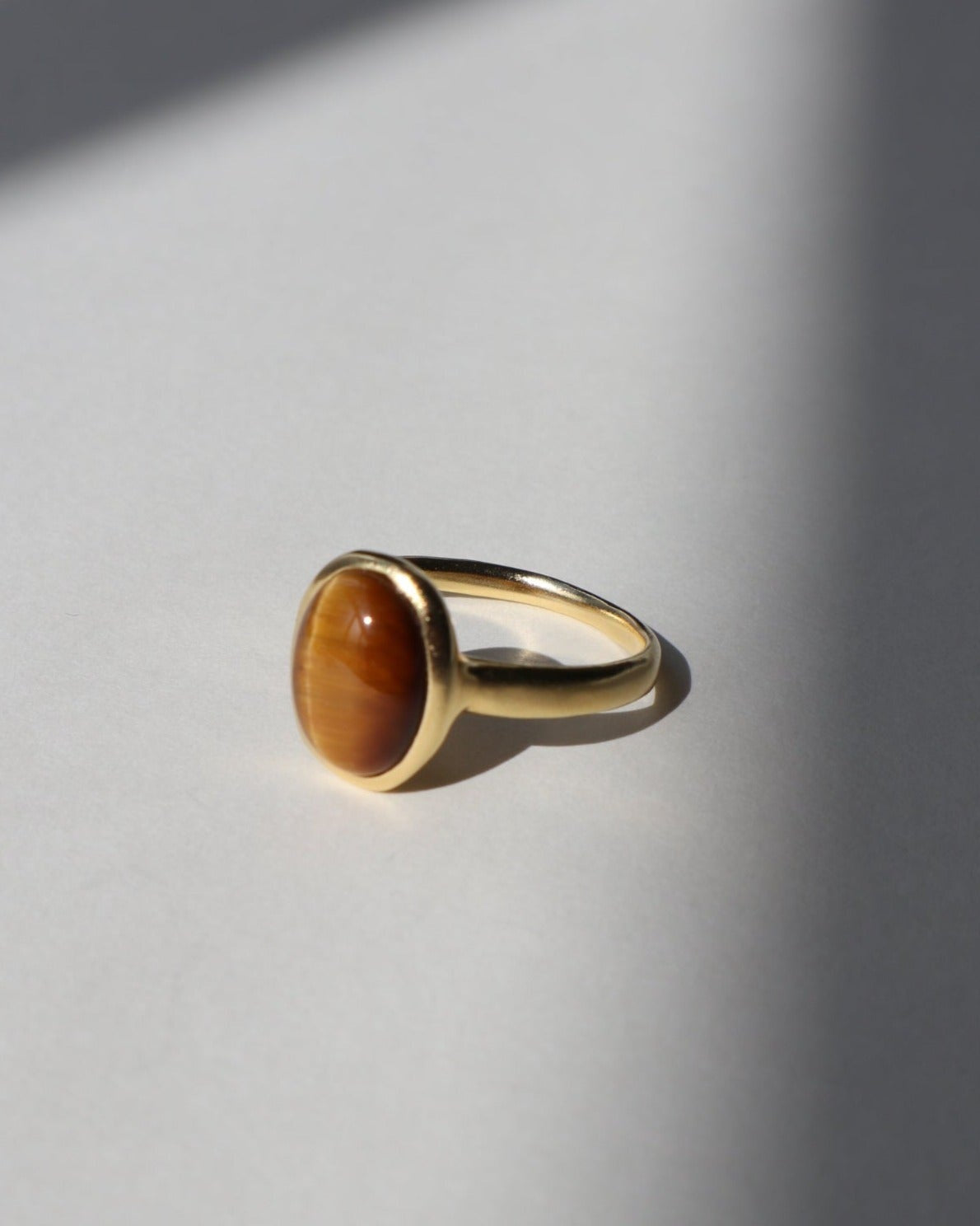 The 'Tiger's Eye' Oval Ring
