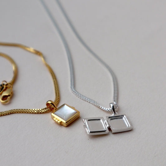 Mini 'Saoirse' Shell Locket