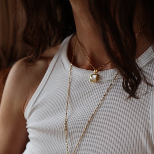 Mini 'Saoirse' Shell Locket